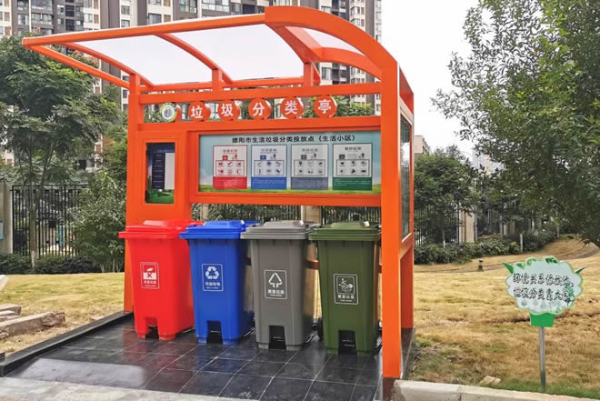 垃圾分類亭陸續安裝，怎么使用？垃圾怎么分？